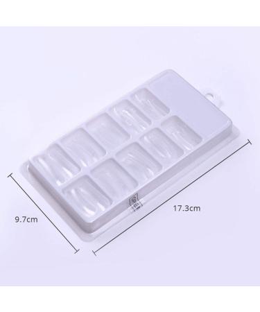 100pcs Quick Building Poly UV Gel Nail Forms - Full Cover Extensions & Nail Art Tool - Buy Online on SooperMarket.com