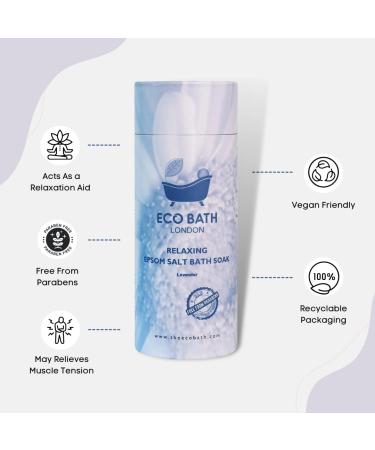Eco Bath London Relaxing Epsom Salt Soak 250g - White - Pack of 1 - Buy Online on SooperMarket.com