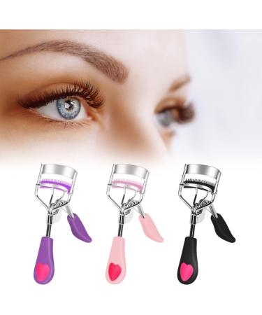 Eyelashes Curler with Comb Eye Lash Curler Separated Lashes Curler Steel Wide Angle Eyelash Comb Eye Makeup Tool Lash Curler for Girls Women - Buy Online on SooperMarket.com