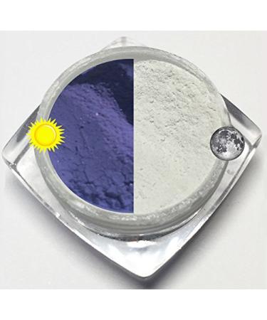 3g-Photochromic Pigment No.4 Blue Powder Powder Effect Nails Color Change in Sun Light or UV Radiation