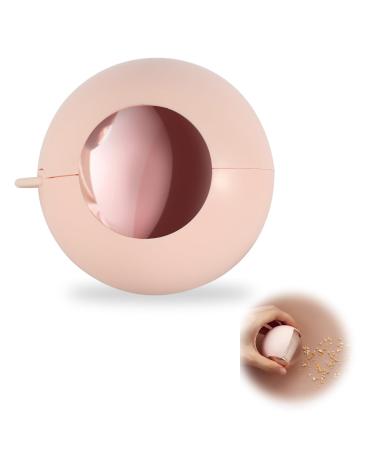 Sticky lint roller ball reusable gel lint roller washable sticky gel lint roll ball with cover of sticky roller ball base remover for animal hair