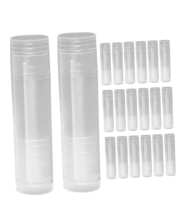Baluue 100pcs Empty Lipstick Tube Empty Lip Balm Containers DIY Lip Gloss Tubes Lip Gloss Tubes Empty Pp