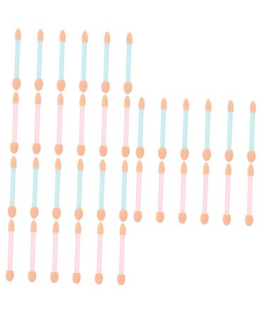 Baluue 72 Pcs Makeup Eyeshadow Brush Foam Eyeshadow Makeup Eye Sponge Eye Makeup Brushes