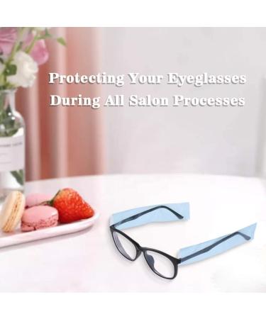 POFET 200pcs Disposable Eyeglass Covers Salon Hair Dye & Coloring Protective Sleeves for Glasses | Slim & Convenient Packing - Buy Online on SooperMarket.com