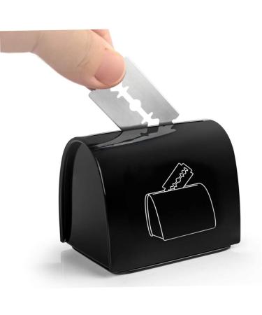 Metal Storage Box for Razor Disposal | Safe & Secure Sharps Recycling Case - Buy Online on SooperMarket.com