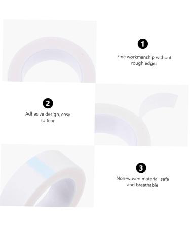Didiseaon 16 Rolls Eyelash Tape - Premium Eyelash Extension & Grafting Supplies | Non-Woven Medical Tape for Estheticians - Buy Online on SooperMarket.com
