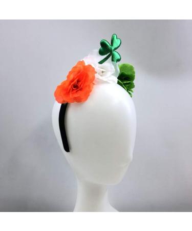 Amosfun Clover Headband St. Patrick Day Headband Colorful Rose Hair Hoop Carnival Cosplay Party Hairbands Irish Party Hair Accessory St. Patrick Day Carnival Photo Props - Buy Online on SooperMarket.com