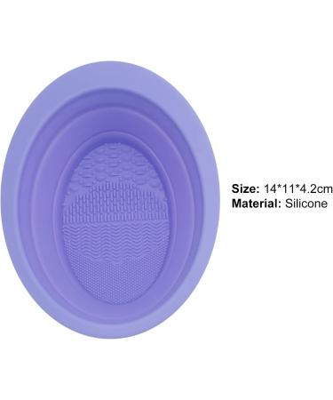 Buy SANWOOD Practical Makeup Brush Scrubber Cleaning Mat - Light Pink | Essential Brush Washing Tool for Women & Girls - Buy Online on SooperMarket.com