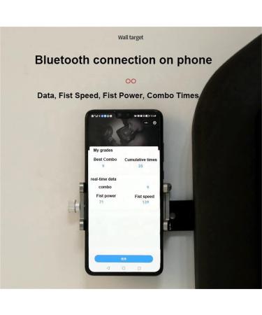 AA-SS Smart Music Boxing Machine with Gloves | Multi Musical Target Reaction Wall | Hit Targets to Music and Lighting - Buy Online on SooperMarket.com
