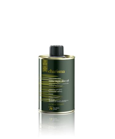 Charisma Greek Extra Virgin Olive Oil from Crete Tin 250 ml - Cold Extraction