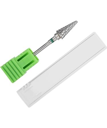 Tungsten Steel Nail Art Manicure Drill Electric Pedicure Manicure Grinding Head (Green Label) Gr nes Etikett - Buy Online on SooperMarket.com