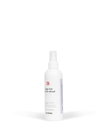 Manduka Yoga Natural Mat Wash and Refresh - 100% Natural, Essential Oils, Non Irritating, Pet Friendly, Fresh Scent 8oz Lavender-8oz