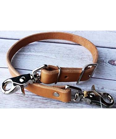 Horse Western Amish USA Tan Leather Breast Collar Helper Wither Strap - 975H5024 - Buy Online on SooperMarket.com
