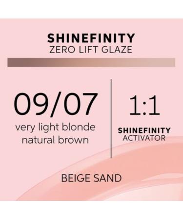 Wella Professionals Shinefinity 09/07 Beige Sand 60ml - Buy Internationally | Premium Hair Color - Buy Online on SooperMarket.com