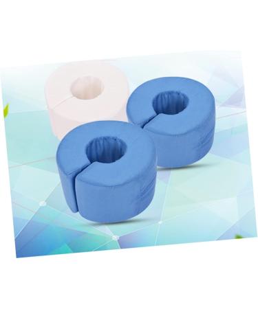Healeved 2pcs Pad Sponge Mats for Floors Hand Sponge Pad Prone-head Floor Pillow Bedsore Mat Rest Bolster Mat Sponge Mattress Topper Foam Ankle Pillow Twin Pillow Baby Pillow Foot mediumx2pcs Bluex2pcs - Buy Online on SooperMarket.com