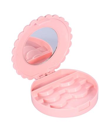 Lash Storage Organizer Eyelash Storage Case False Eyelashes Storage Case Organizer 1pc Flower Shape Travel Portable Fake Lashes Carry Box
