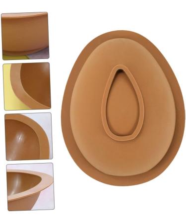 CIYODO Egg Silicone Mold Silicone Molds Silicone Dessert Molds Silicone Chocolate Mold 3D Egg Shape Soap 18.2X14.5X5.8CM Coffee - Buy Online on SooperMarket.com