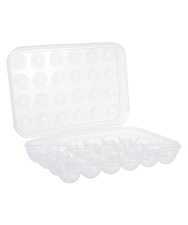 OSALADI Egg Carton Eggs Plastic Egg Trays Egg Holder Fridge Plastic Pallet Egg Drying Case Food Egg Box