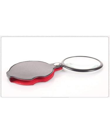 5X & 10X Folding Magnifiers - Portable Handheld Glass for Reading Newspapers & Hands-Free Use - Buy Online on SooperMarket.com