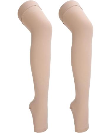 Women Thigh Socks High Compression Thigh Socks Open Toe Comfortable for Woman for Outside(XL) - Buy Online on SooperMarket.com