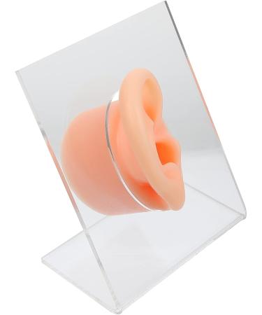 Exceart Silicone Ear Model - Acupuncture Simulation & Piercing Practice Tool - Food Grade Medical Quality - Buy Online on SooperMarket.com