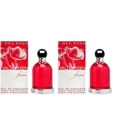 Jesus del Pozo Halloween Freesia For Women. Eau De Toilette Spray 3.4-Ounces (Pack of 2)