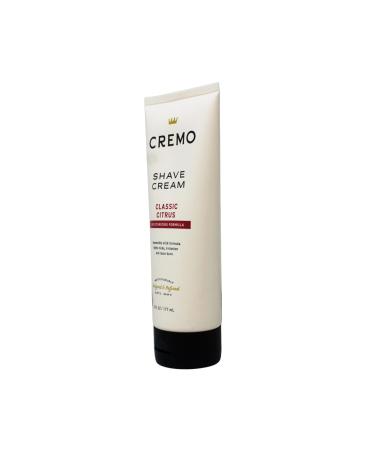 Cremo Classic Citrus Shave Cream 6 oz - Pack of 9 | Premium Shaving Cream for Smooth Shave | International Shipping Available - Buy Online on SooperMarket.com