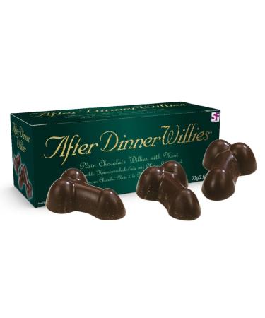 After Dinner Willies - Plain Chocolate Mint Flavoured Willies