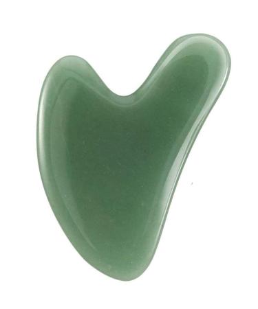 Gua Sha Facial Tool Stone Guasha Scraping Board for Face and Body Skin Caring with Flannel Bag Stocking Stuffers Gift for Women