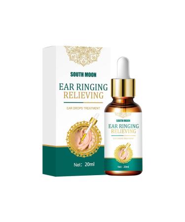 Tinnitus Ear Drops 20ml Ear Ringing Relieving Ear Drops Treatment Tinnitus Relief Treatment Agents Otitis Drops for Ear Health Care