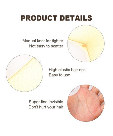 Uraqt 35-Piece Invisible Elastic Hair Networks - Premium Nylon Hair Buns for Women & Girls Ideal for Ballet & Dance - Buy Online on SooperMarket.com