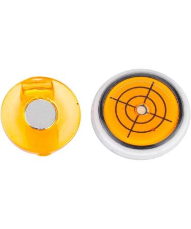 Golf Hat Clip with Detachable Magnetic Ball Marker - Orange | 5 Color Options | Golf Accessory - Buy Online on SooperMarket.com
