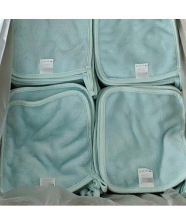 Dajidafu 10 Pieces Face Cleaning Cloth Reusable Washable Replacement Solid Color Hanging Girls Makeup Cosmetic Remover Pad Pink - Buy Online on SooperMarket.com