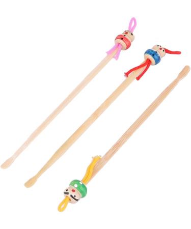 Bamboo Cartoon Doll Earwax Earpick Removers - 20pcs, 4.7 Inch Long - Qtqgoitem - Buy Online on SooperMarket.com