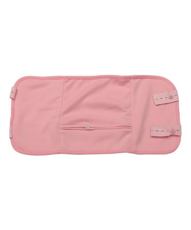 Castor oil care belts for essential oils reusable diap Pack with compression design for improved health and gentle pressure soft tissue and safe pink