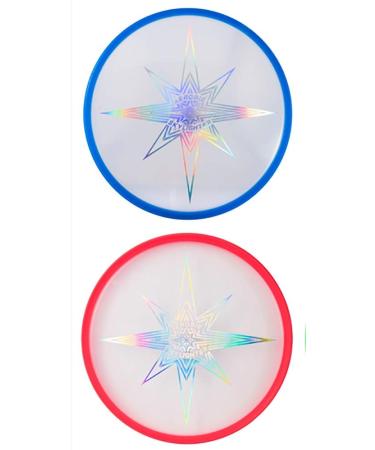 Aerobie Skylighter Lighted Flying Disc Frisbee  Bright LED Lights for Night Flights (Colors May Vary)