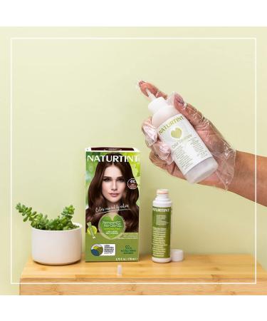 Naturtint 4NC Deep Cappuccino Brown Hair Color - Ammonia Free, Vegan, Cruelty Free - 100% Gray Coverage - Long Lasting Results - Buy Online on SooperMarket.com