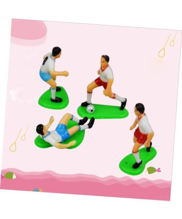 VILLFUL 8pcs Football Appetizer Picks Soccer Birthday Party Supplies Dessert Toppers Figurine Food Flags Soccer Party Decorations Pastel Party Decorations Sports Decor First Cake Cocktail - Buy Online on SooperMarket.com