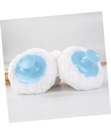 4pcs Baby Powders Set: Cornstarch Baby Powder, Bath Sponge, Large Powder Puff - Healeved - Buy Online on SooperMarket.com