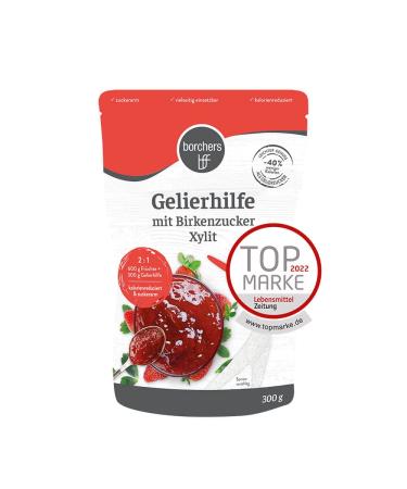 borchers gelling agent with birch sugar xylitol | For fruit spreads | Alternative to gelling sugar | 300 g 300 g (1 pack)
