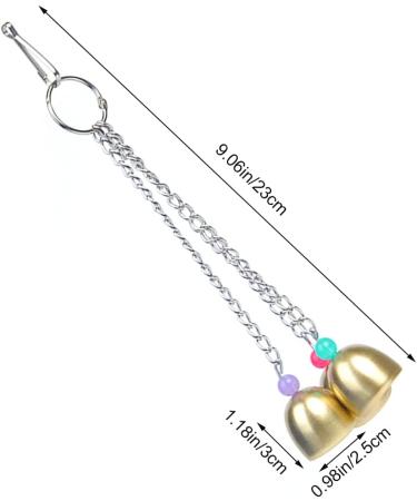 MANSHANGKJ Budgie Toy Interesting Bird Toy Interactive Bells Toy for Small Parrot Macaws Parakeets Love Birds (Random Color) - Buy Online on SooperMarket.com