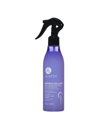 Luseta Biotin & Collagen Heat Protection Spray Preventing Heat-induced Hair Breakage for Styling for Women and Men 8.5oz