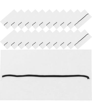 Beavorty 2 Boxes Invisible Double Eyelid Tape False Eyelashes Strips Lash Adhesive Strips Reusable Fake Lashes Strips Fake Eyelashes Eyelash Strips Artificial Fiber Adhesive Tape Replace