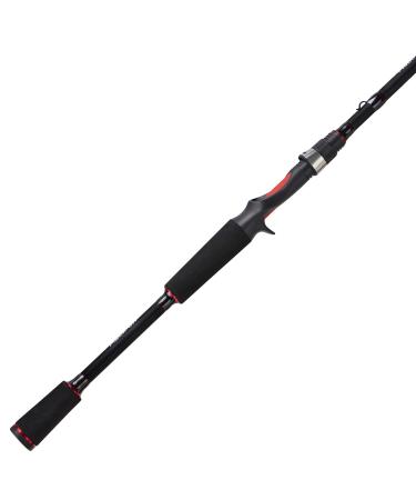 Piscifun Torrent Baitcasting Rod - Durable Lightweight Sensitive Fishing Rod, Tournament Quality Casting Fishing Rod, One Piece & Two Pieces Baitcast Rods Casting-1pc-7'6" Heavy