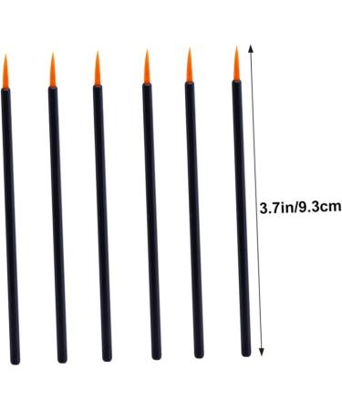 Mikinona 100pcs Tool Wands Cosmetic Point Lip Makeup Fine Applicator Brush Eyeliner Gloss Disposable - Buy Online on SooperMarket.com