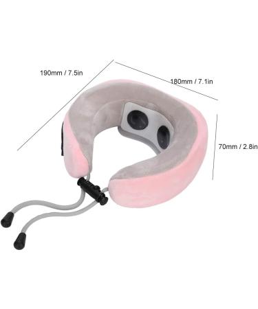Buy Electrical Neck Massage Device - U-Shaped Pink Pillow for Comfortable Neck & Shoulder Relief | International Shipping Available - Buy Online on SooperMarket.com