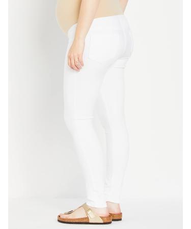 Motherhood Maternity Indigo Blue Stretch Denim Jegging Jeans XS White - Buy Online on SooperMarket.com