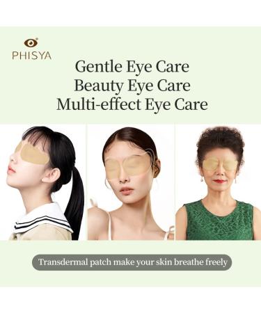 PHISYA 12 Pairs Natural Herbal Eye Patches for Relief of Eye Fatigue in Elderly - Buy Online on SooperMarket.com