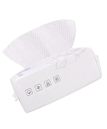 100PCS Disposable Face Towels - Facial Cleansing Tissue & Makeup Remover Cotton Wipes | Fast International Shipping - Buy Online on SooperMarket.com