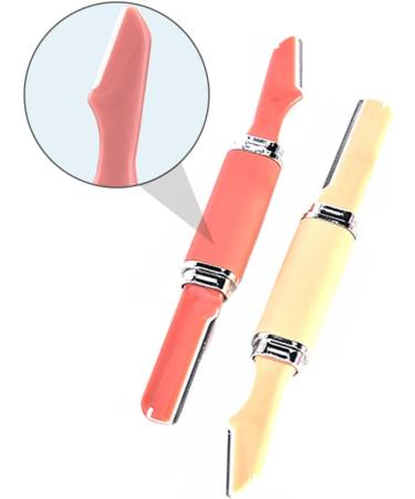Buy Ipetboom Double-Headed Eyebrow Shaping Tool & Lady Shaver - Exfoliating Facial Hair Trimmer for Women | International Shipping Available - Buy Online on SooperMarket.com
